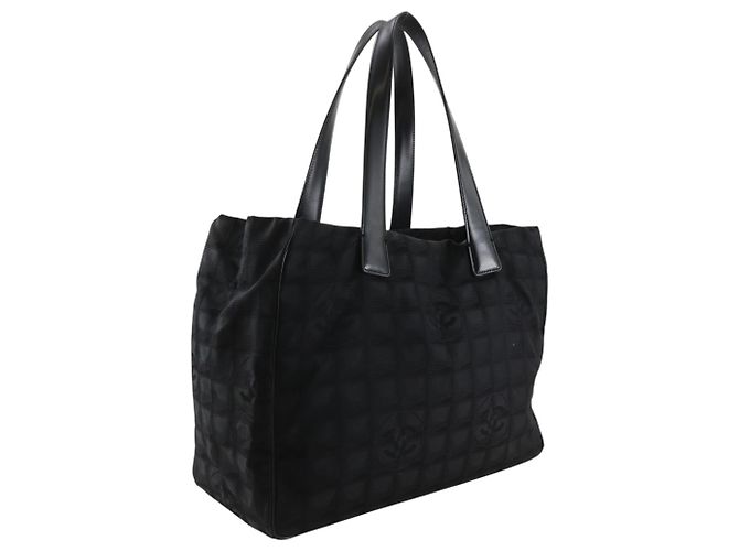 Borsa Tote MM Chanel New Travel Line Nero - vista 3