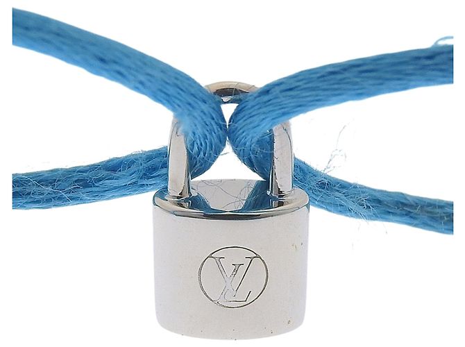 Louis Vuitton Brassle Lockit Cadena Armband Blau - Ansicht 6