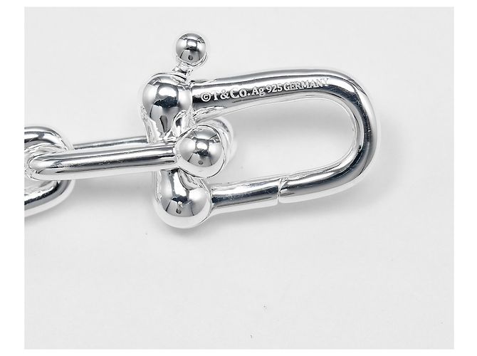 Autre Marque Bracciale Tiffany HardWear a maglie piccole Argento - vista 4