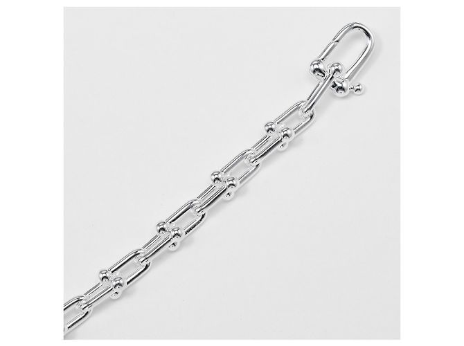 Autre Marque Bracciale Tiffany HardWear a maglie piccole Argento - vista 7