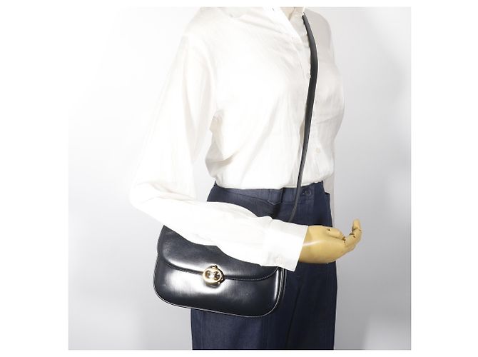 Céline Borsa a tracolla Celine Triomphe Nero - vista 17