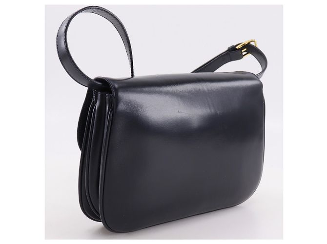 Céline Borsa a tracolla Celine Triomphe Nero - vista 3