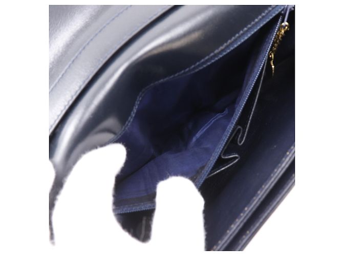Céline Borsa a tracolla Celine Triomphe Nero - vista 8