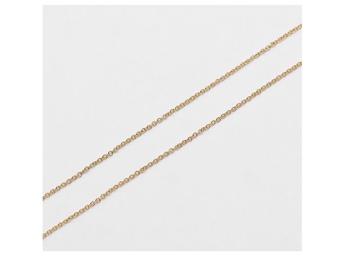 Autre Marque Tiffany & Co. 1837 Interlocking Circle Halskette Golden - Ansicht 6