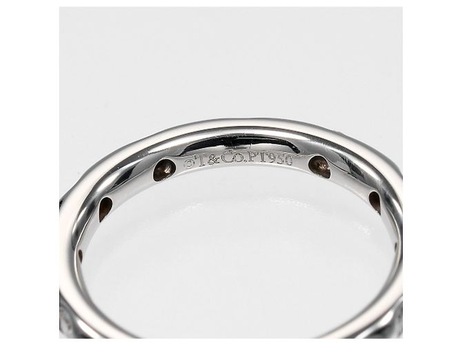 Autre Marque Tiffany & Co. Bizet Ring aus Platin Silber - Ansicht 4