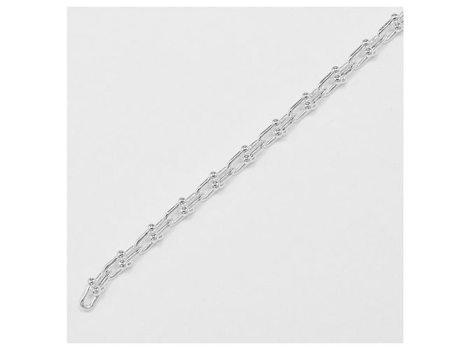 Autre Marque Bracciale Tiffany HardWear Microlink Argento - vista 6