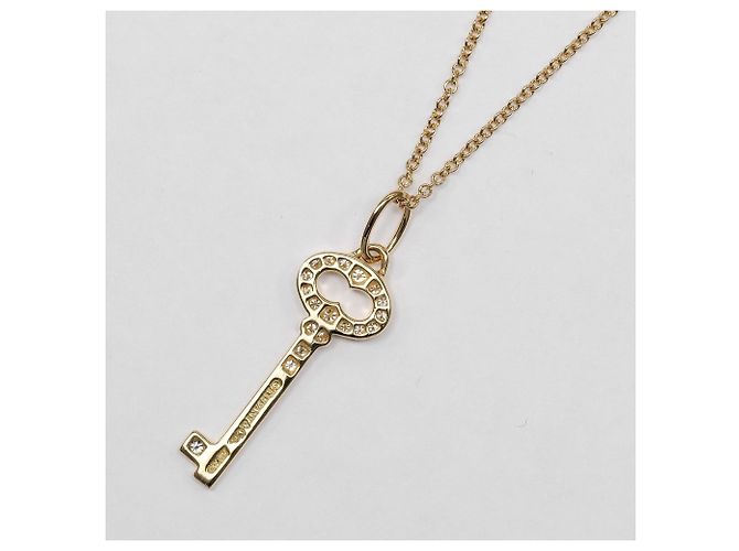 Autre Marque Collar Llave Oval Tiffany & Co. Dorado - vista 3