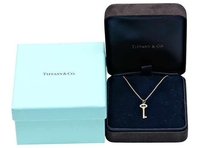 Autre Marque Collar Llave Oval Tiffany & Co. Dorado - vista 8