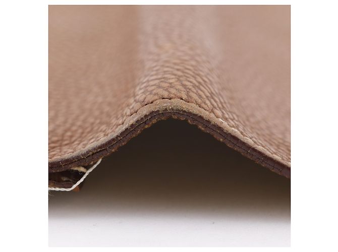Hermès Cartera larga Hermes Dogon en piel Taurillon Clemence marrón Castaño - vista 10