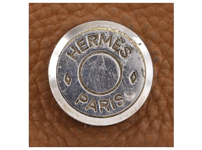 Hermès Cartera larga Hermes Dogon en piel Taurillon Clemence marrón Castaño - vista 15