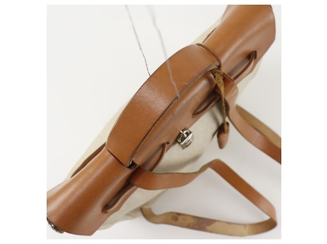 Hermès Mochila Hermes Herbag PM Beige - vista 5