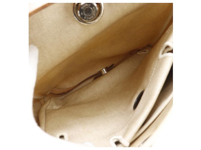 Hermès Mochila Hermes Herbag PM Beige - vista 8