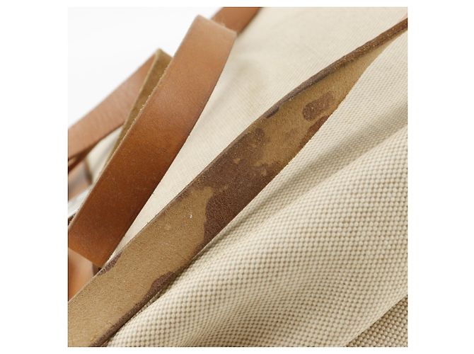 Hermès Mochila Hermes Herbag PM Beige - vista 9