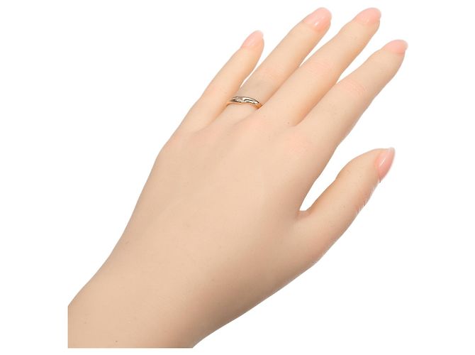 Autre Marque Anel Aliança Open Heart Tiffany & Co. em ouro rosa 18K Dourado - vista 2