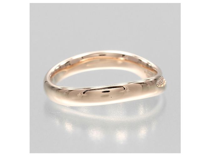 Autre Marque Anel Aliança Open Heart Tiffany & Co. em ouro rosa 18K Dourado - vista 6