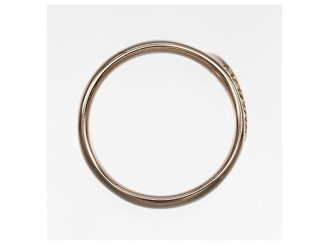 Autre Marque Anel Aliança Open Heart Tiffany & Co. em ouro rosa 18K Dourado - vista 8