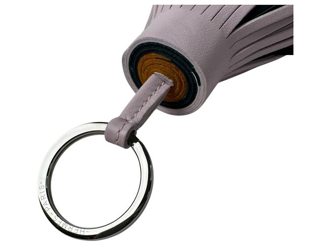 Hermès Hermes Carmen Tricolor Mauve Pale Bag Charm - vista 5