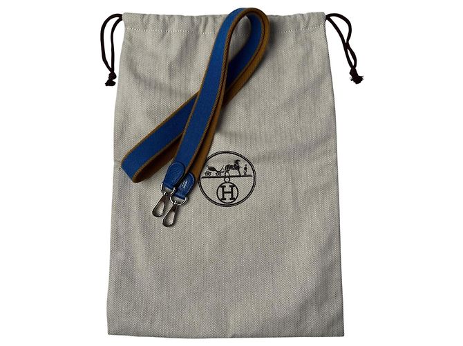 Hermès Hermes Evelyne Amazon TPM Schultertasche Blau - Ansicht 13