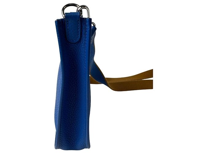Hermès Hermes Evelyne Amazon TPM Schultertasche Blau - Ansicht 3