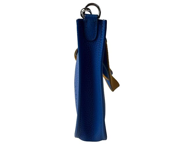 Hermès Hermes Evelyne Amazon TPM Schultertasche Blau - Ansicht 4