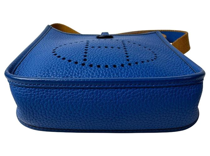 Hermès Hermes Evelyne Amazon TPM Schultertasche Blau - Ansicht 5