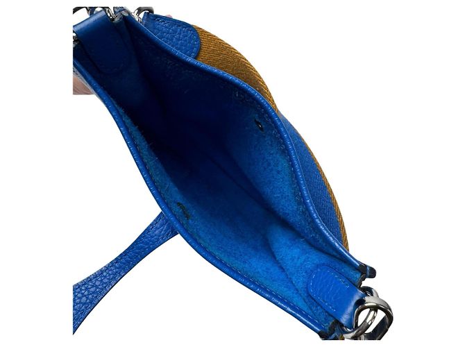 Hermès Hermes Evelyne Amazon TPM Schultertasche Blau - Ansicht 6