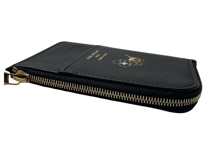 Louis Vuitton Kartenetui aus Kalbsleder Schwarz - Ansicht 6