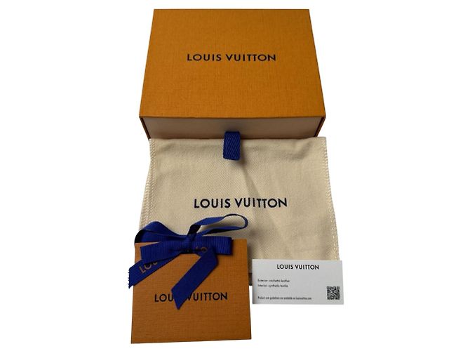Louis Vuitton Kartenetui aus Kalbsleder Schwarz - Ansicht 9