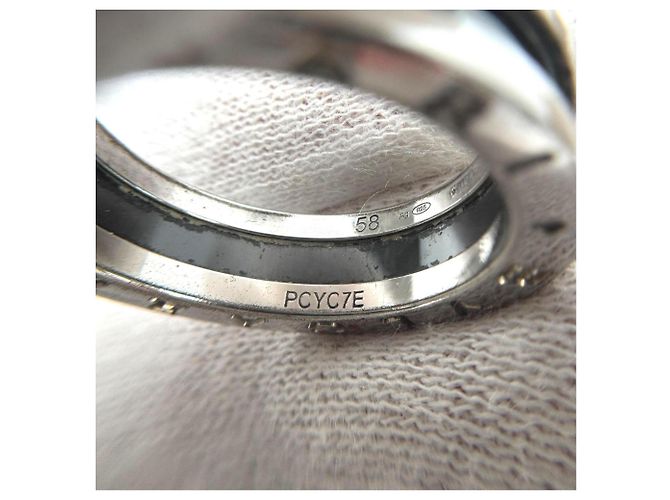 Bulgari Anillo Bvlgari B.zero1 Save the Children Negro Plata - vista 6