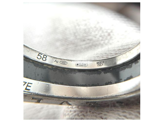 Bulgari Anillo Bvlgari B.zero1 Save the Children Negro Plata - vista 7