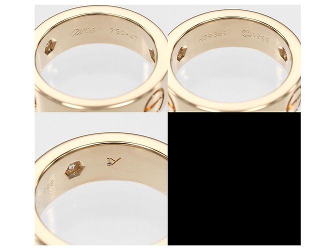 Cartier Love Ring Klassisches Modell Golden - Ansicht 4