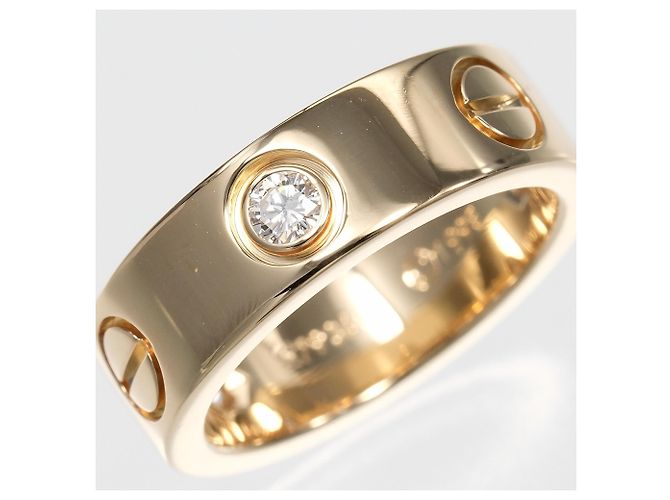Cartier Love Ring Klassisches Modell Golden - Ansicht 8