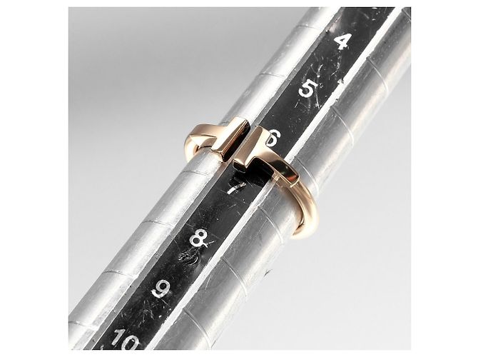 Autre Marque Tiffany & Co. T Wire Ring in Roségold Golden - Ansicht 10