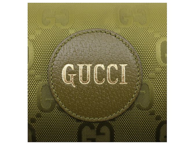 Neceser Gucci GG Canvas Verde - vista 12