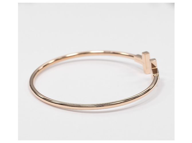 Autre Marque Bracciale con charm Tiffany & Co. in oro rosa 18K D'oro - vista 7