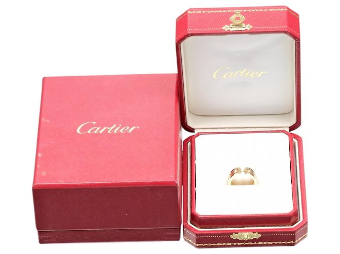 Anello Cartier 2C in Oro Giallo 18K D'oro - vista 11