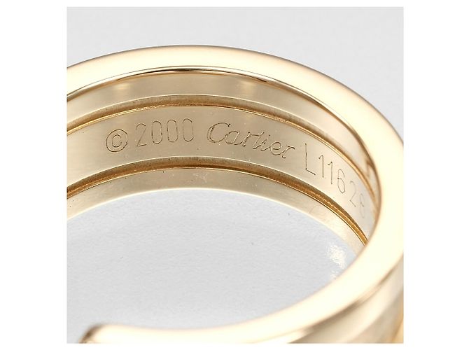 Anello Cartier 2C in Oro Giallo 18K D'oro - vista 4