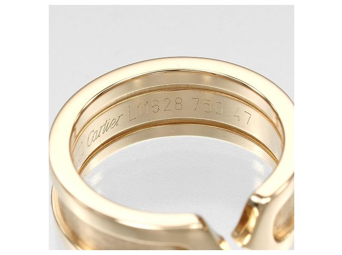 Anello Cartier 2C in Oro Giallo 18K D'oro - vista 5