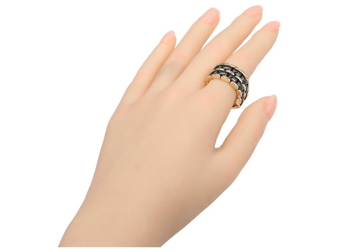 Anello Fascia Chanel in Oro Giallo 18K D'oro - vista 2