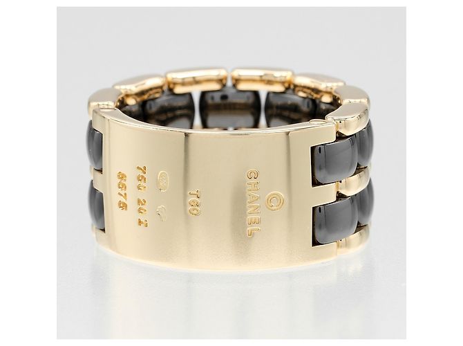 Anello Fascia Chanel in Oro Giallo 18K D'oro - vista 3
