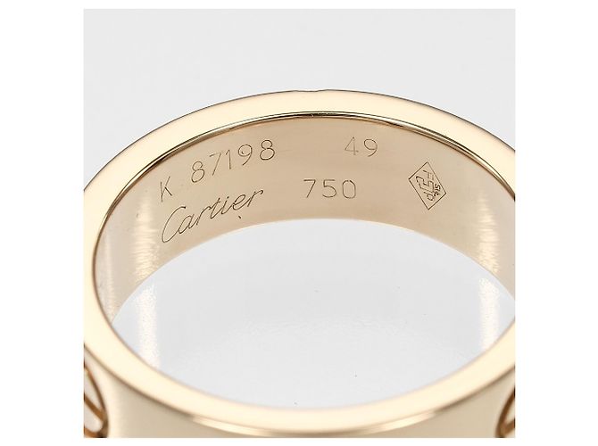 Cartier Love Classic Band Ring Golden - Ansicht 4