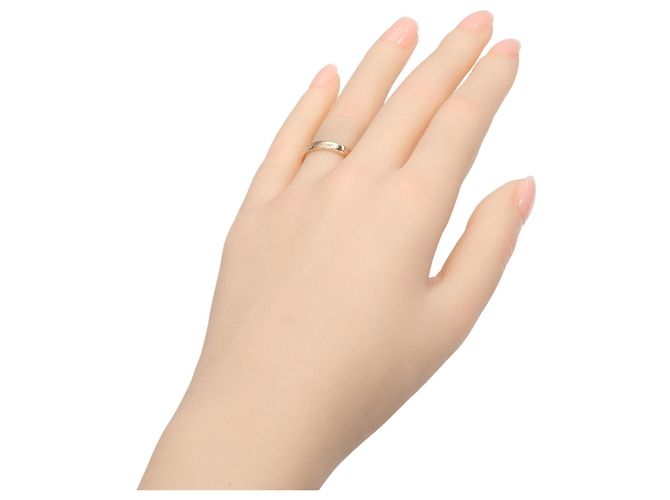 Anello Cartier C de inciso in oro rosa 18K D'oro - vista 2