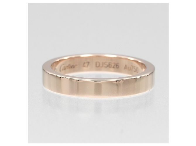 Anello Cartier C de inciso in oro rosa 18K D'oro - vista 8
