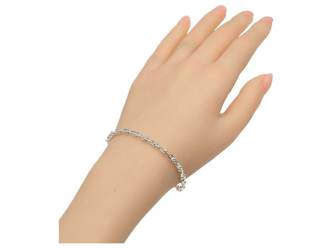Autre Marque Bracciale Tiffany HardWear Microlink Argento - vista 2