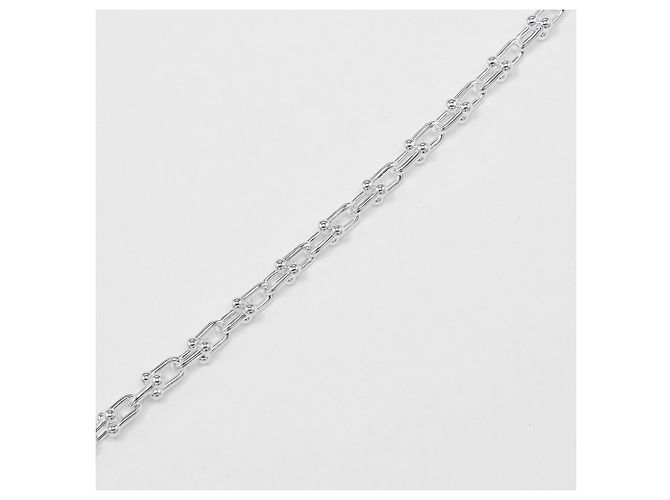 Autre Marque Bracciale Tiffany HardWear Microlink Argento - vista 7