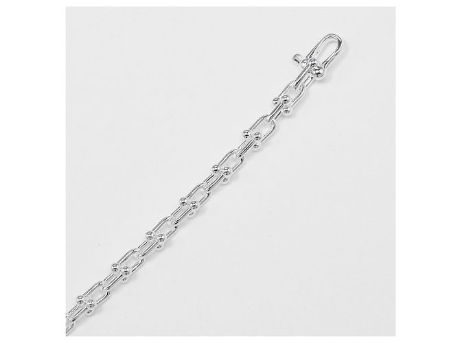 Autre Marque Bracciale Tiffany HardWear Microlink Argento - vista 8