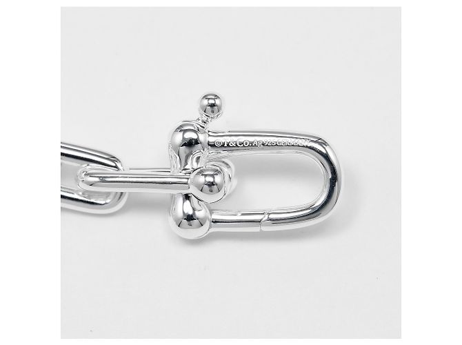 Autre Marque Bracciale Tiffany HardWear a maglie piccole Argento - vista 4