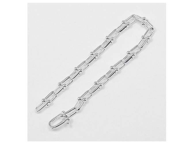 Autre Marque Bracciale Tiffany HardWear a maglie piccole Argento - vista 8