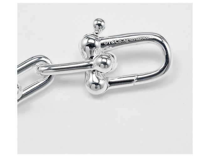 Autre Marque Bracciale Tiffany HardWear a maglie piccole Argento - vista 4