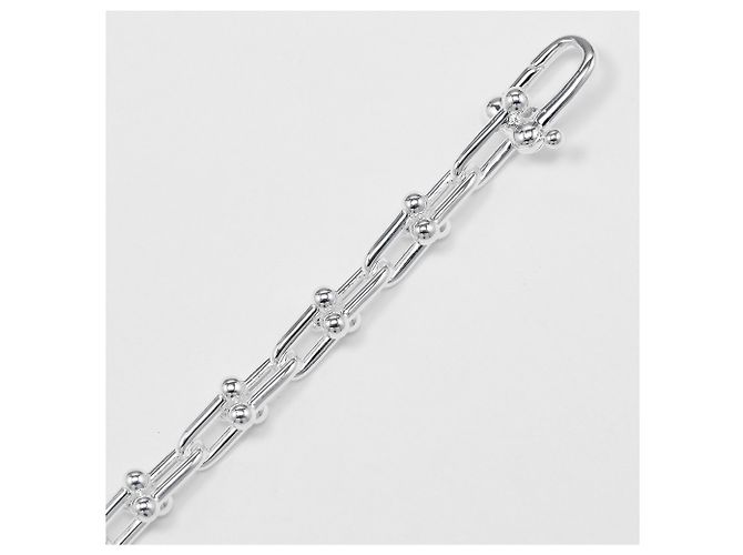 Autre Marque Bracciale Tiffany HardWear a maglie piccole Argento - vista 7